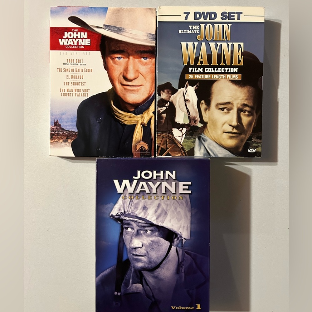 John Wayne DVDs